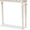 Baxton Studio Marquetterie Oak and White Finish Wood Two-Tone Console Table 133-7190 - alternate 4